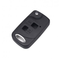 Carcasa cheie transformare briceag 2 butoane Topautochei&reg; pentru Toyota Yaris Carina Corolla Avensis, 2 butoane, lamela TOY43