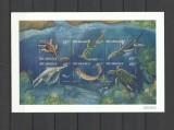 NICARAGUA 1999 ANIMALE PREISTORICE DINOZAURI, Nestampilat