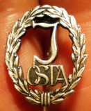 I.881 INSIGNA AUSTRIA OSTA JUGEND &Ouml;sterreichische Sport und Turnabzeichen h18mm