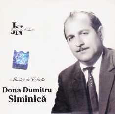 CD Lautareasca: Dona Dumitru Siminica - Muzica de colectie ( Jurnalul National - vezi descriere )
