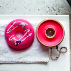 Balsam Buze Colorat, Iman Of Noble, Love Donut, Corai, 03, 6 g