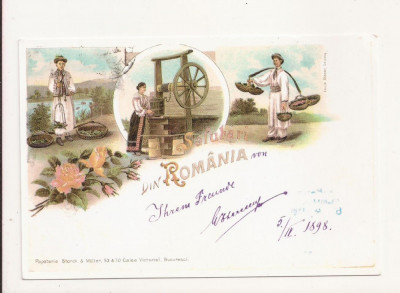 Carte Postala - Salutari din Romania , necirculata foto