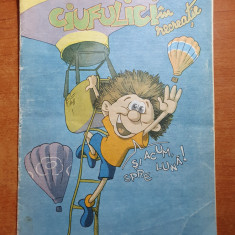 revista pentru copii - ciufulici in recreatie - din anul 1989