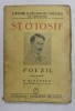 Poezii St. O. Iosif, Editie Ingrijita N. Mihaescu, 1943, Editura Cugetarea