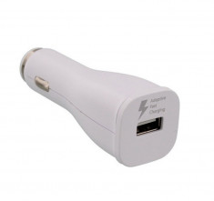 Incarcator Samsung EP-LN915U, USB Fast Car Charger, White foto