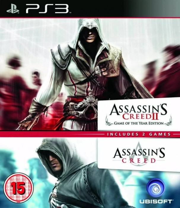 Joc PS3 Assassin&#039;s creed + Assassins&#039;s Creed II Game of the year edition