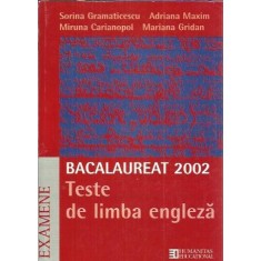 Teste de limba engleza - Sorina Gramaticescu
