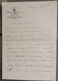 1934 Cernăuți / Scrisoare Teophil Sauciuc - Săveanu ptr I Andriesescu istorie