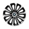 Set 4 capace roti Extra strong silver R14 Compatibil Cu BMW