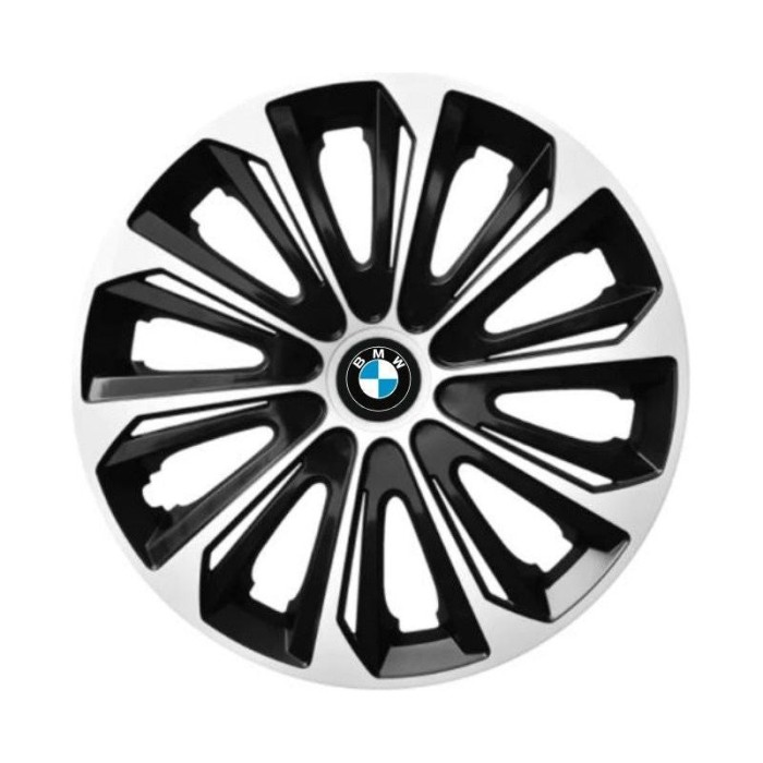 Set 4 capace roti Extra strong silver R15 Compatibil Cu BMW