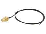 Cablu SMA 50&Omega; 0,5m Negru Drept