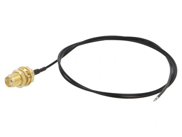 Cablu SMA 50&Omega; 0,5m Negru Drept
