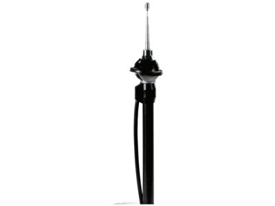 Antena auto Carpoint aripa telescopica 80 cm, baza crom , cablu de 1,20 m foto