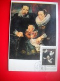 HOPCT MAXIMA NR 1372 GRUP FAMILIAL / ANTONIS VAN DYK -CP PICTURA-RUSIA