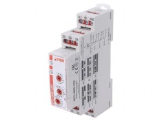 Timer Programabil 0,1s-10zile 3PDT 250VAC/8A 24VDC/8A Ualim 12-240VAC