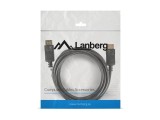 Cablu DisplayPort M/M v1.2 3 m 4K negru