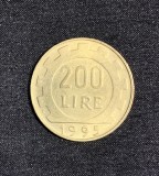 Moneda 200 lire 1995 Italia