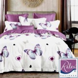 Cumpara ieftin Lenjerie pat dublu,bumbac finet,6 piese,cearceaf normal 220x240cm, cearceaf pilota 200x220cm, 2 fete de perna 50x70, 2 fete de perna 70x70-AZ-032