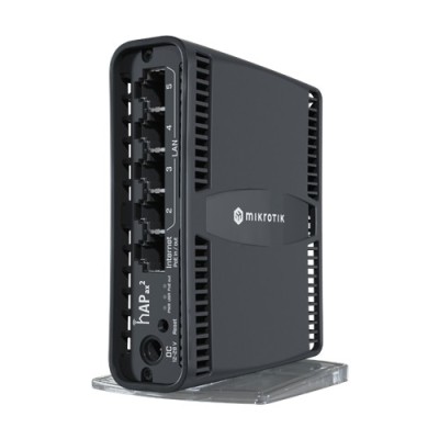 Router hAP axA&amp;sup2;, Wi-Fi 6, Dual-Band, AX1800, 4.5/5 dBi, 5 x RJ45 1G, PoE In/Out pasiv - MikroTik C52iG-5HaxD2HaxD-TC SafetyGuard Surveillance foto