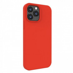 Husa iPhone 13 Pro Lemontti Liquid Silicon Red foto