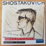 CD 5XCD # Shostakovich - Rasumowsky_Quartett &ndash; Complete_String_Quartets (EX), Clasica