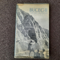 Bucegii. Turism - alpinism de E. M. Cristea + harta R21