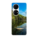 Husa compatibila cu Huawei P40 Pro model Forest Lake, Silicon, TPU, Viceversa