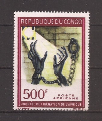 Congo 1967 - Ziua Eliberării Africii, PA, MNH foto