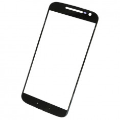 Geam Sticla Motorola Moto G4, Negru