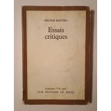 Roland Barthes - Essais critiques (puțin uzată)