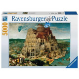 Puzzle bruegel the elder - turnul babel 5000 piese, Ravensburger