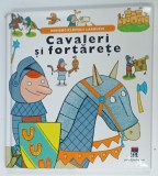 CAVALERI SI FORTARETE , SERIA &#039; MINIENCICLOPEDII LAROUSSE &#039; , ilustratii de CHARLES DUTERTRE , 2003