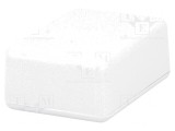 Carcasă universală ABS gri IP54 35x50x17mm