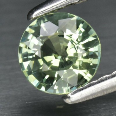 SAFIR NATURAL VERDE bun inlocuitor DIAMANT-0,49 ct. Certificat de Autenticitate foto