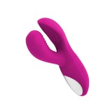 Aparat de masaj LIBID GARUDA, pentru corp, clitoris și punctul G, 6 funcții de vibrație, rezistent la apă, culoare roz