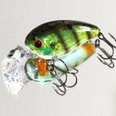 Vobler Hide Up HU-70 F, 16 Green Gill, 6cm, 8.6g foto
