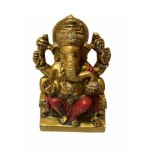 Statuieta ganesha din rasina 12.5 x 8 cm