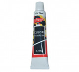 Culori tempera DACO, alb titan, 12 ml - CU112W - ***