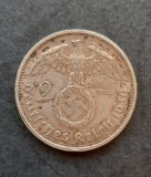 2 Reichsmark 1939, litera A, Germania - G 3415