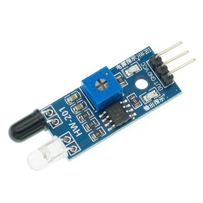 Modul senzor IR Infrarosu evita obstacole LM393 - Arduino (s.378) foto