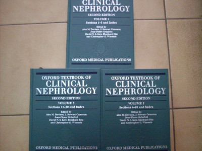 Oxford Textbook Of Clinical Nephrology Second Edition - Colectiv ,550475 foto