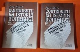 Contributii la istoria Rom&acirc;niei - Jean Angel volumul 1 partea I si II