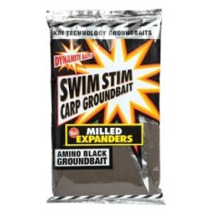 Groundbait Dynamite Baits Swim Stim Milled Expanders Amino Black 750g foto