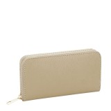 Portofel din piele naturala 8954 07 Bej