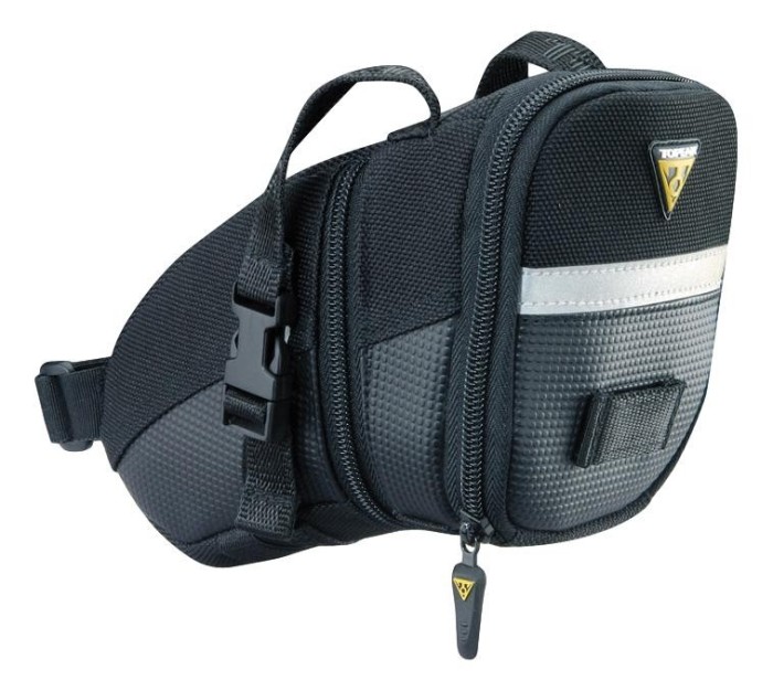 Geanta-Borseta Tija Sa Bicicleta Topeak Aero Wedge Pack tc2260B-08 - 0.66L, Negru Ultimate FactoryBikes