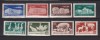 BULGARIA 1955 FAUNA SI CLADIRI MI. 935-942 MNH, Nestampilat