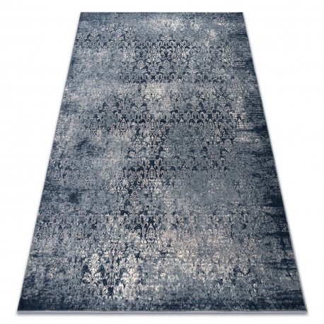 Covor L&acirc;nă NAIN Ornament vintage 7010/51644 albastru inchis / bej, 240x340 cm