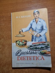 carte de bucate - bucataria dietetica - din anul 1961