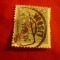 Timbru 10r verde Portugalia 1892 - supratipar Provisorio , stampilat