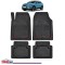 Covorase Auto TeamCar&reg; Tip Tavita Compatibile Nissan Qashqai J11 (2013&ndash;2021) Negru Material Rezistent